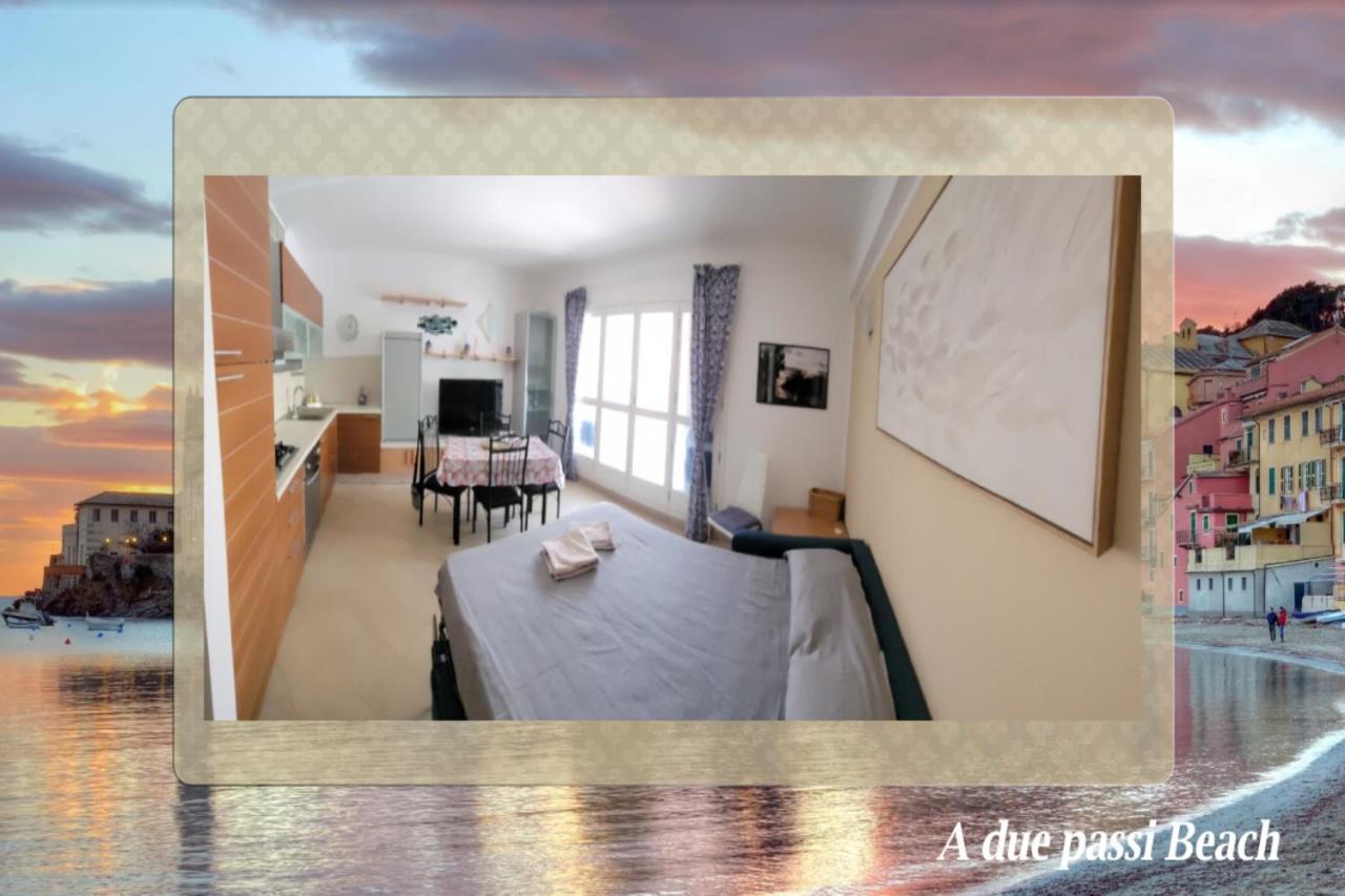 A Due Passi Beach Sestri Levante Exterior foto